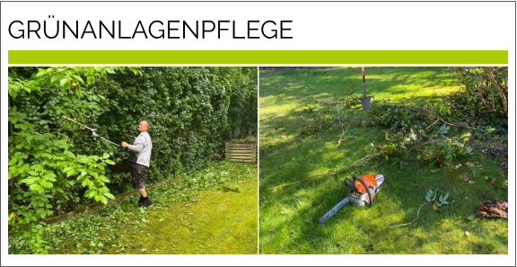 GRÜNANLAGENPFLEGE