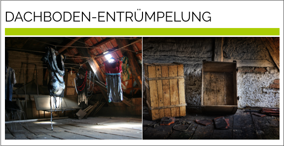 DACHBODEN-ENTRÜMPELUNG