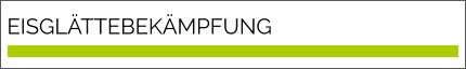 EISGLÄTTEBEKÄMPFUNG