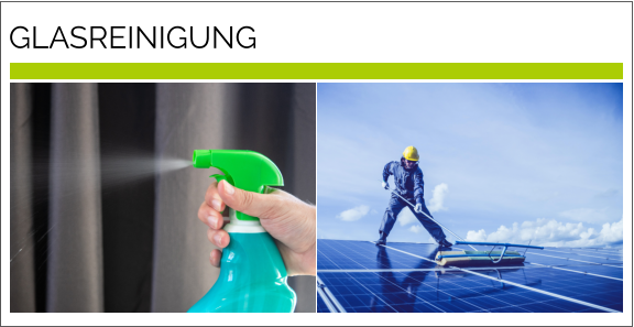 GLASREINIGUNG
